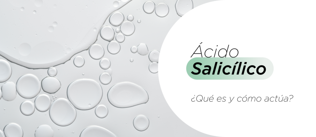 ácido salicílico en cosmética.