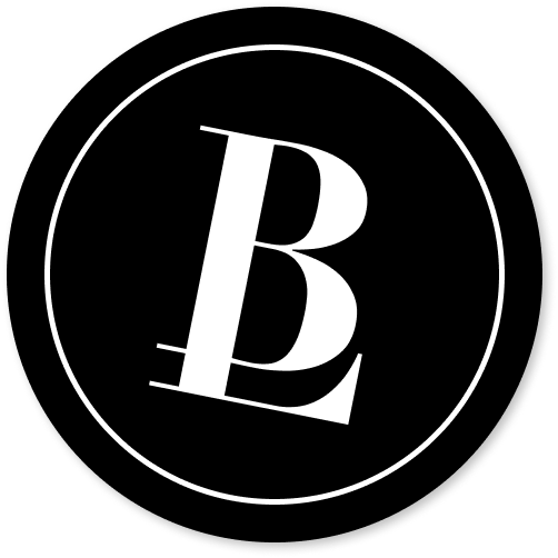 logo labelist blanco y negro